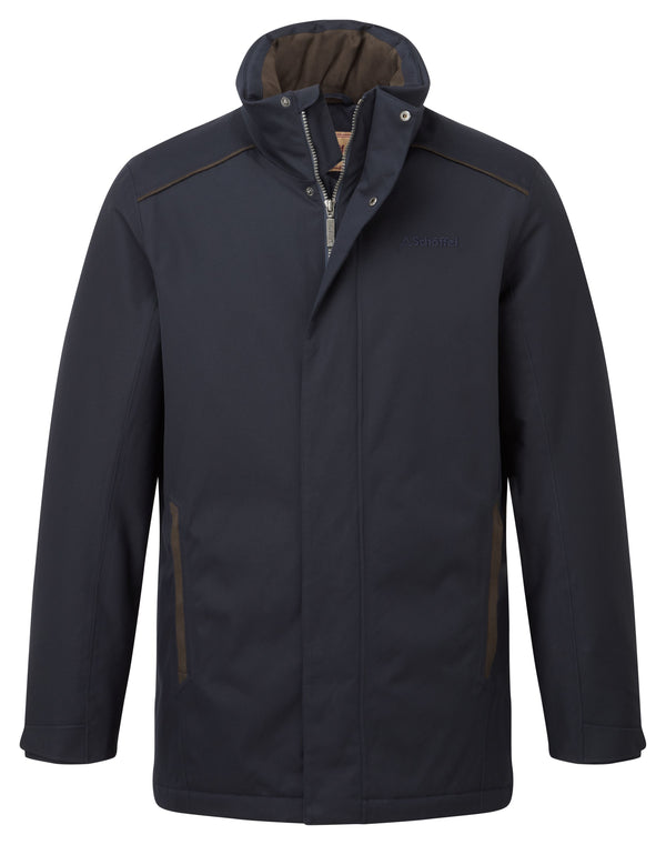 Schoffel Men's Whitton Waterproof Coat in Navy