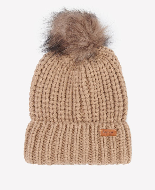 Barbour Ladies Saltburn Beanie in Mink