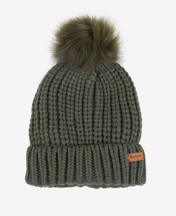 Barbour Ladies Saltburn Beanie in Olive