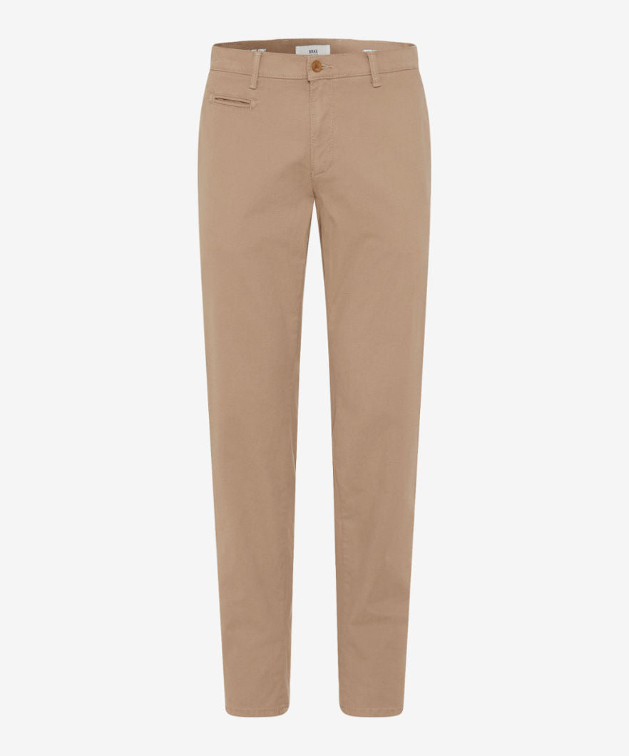 Brax Men's Fabio Hi-Flex Ultra-Elastic Slim Chino in Beige