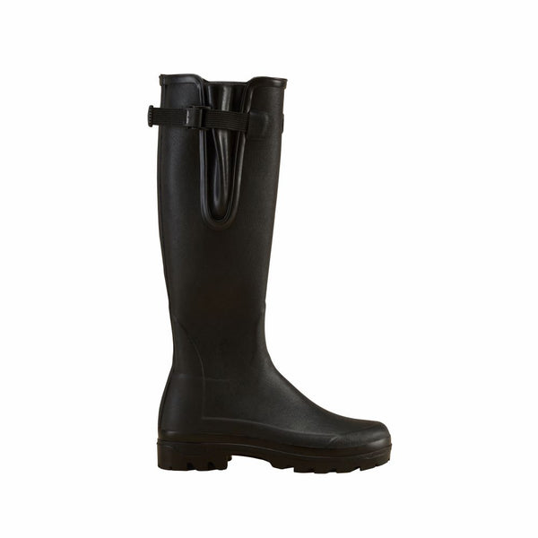 Le Chameau Ladies Vierzonord Neoprene Lined Wellington Boots in Noir