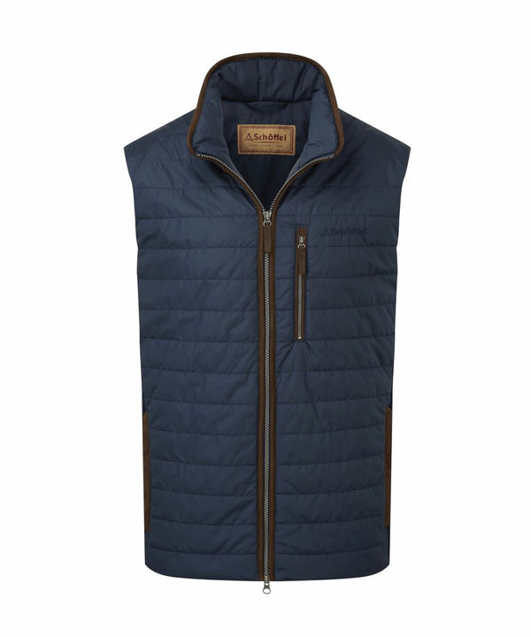 Schoffel Men's Brora Gilet in Navy