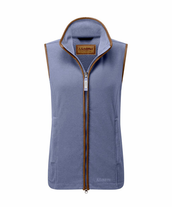 Schoffel Ladies Lyndon Fleece Gilet in Stone Blue