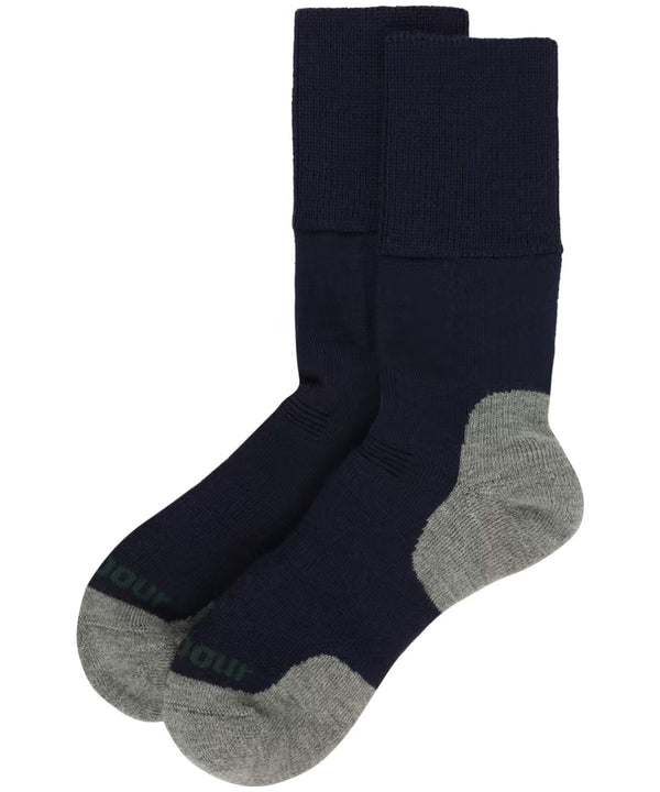 Barbour Men's Cragg Boot Socks in Navy