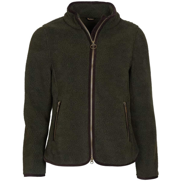 Barbour Ladies Laven Fleece in Olive/Classic