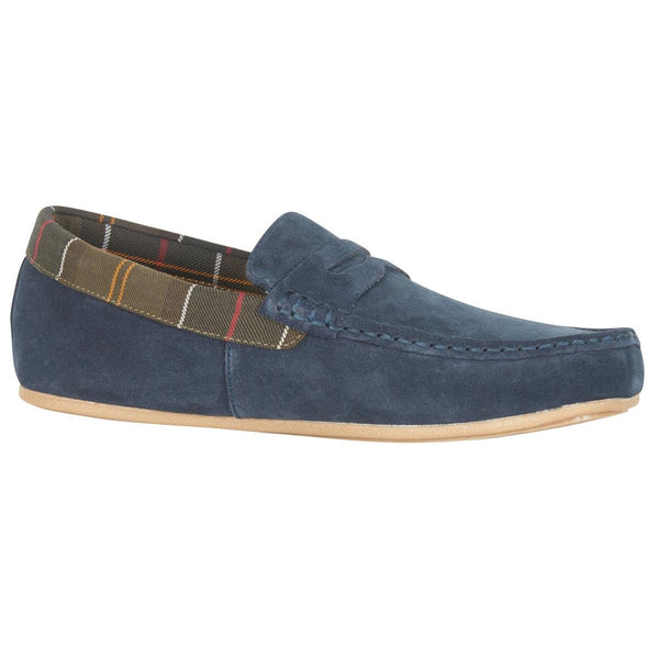 Barbour Men's Porterfield Slippers in Navy