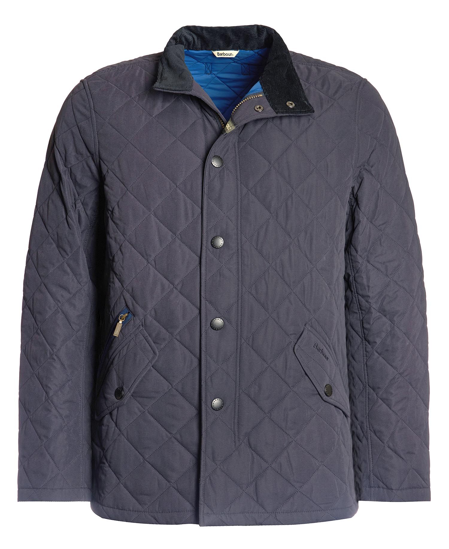 Barbour Men's Waterproof Shoveler Quilt in Navy