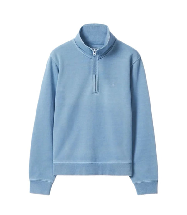 R.M Williams Ladies Tricket 1/4 Zip Sweatshirt in Blue